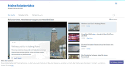 Desktop Screenshot of meinereiseberichte.de