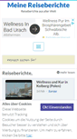 Mobile Screenshot of meinereiseberichte.de